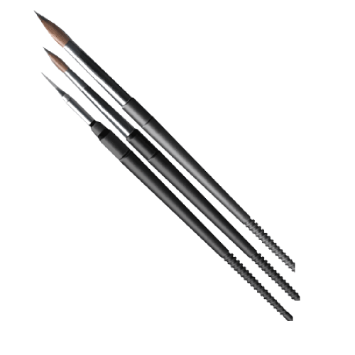 Kit de Pinceis Black com 3 und (0-4-8) - DPF