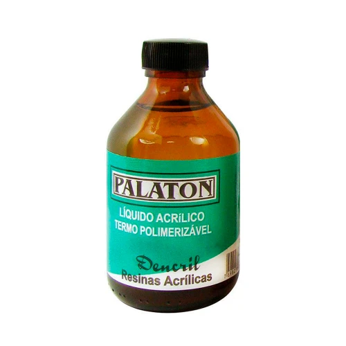 Resina Acrílica Termopolimerizável Palaton 500ml com Crosslink