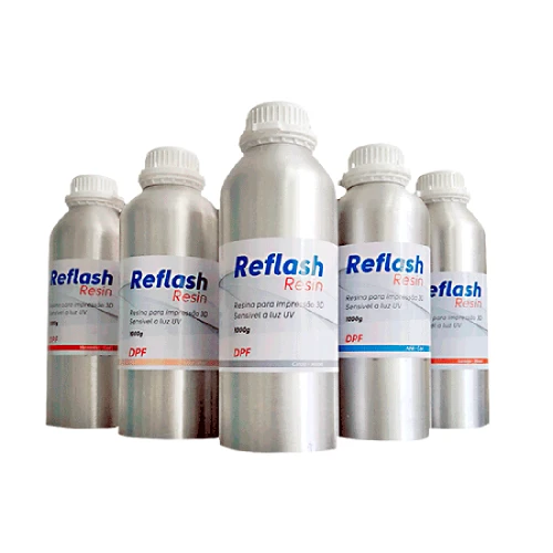 Resina Reflash 3D para Modelos Cor Cinza-Gray 1000g - DPF