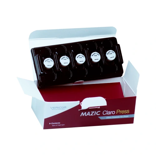 Pastilha Mazic Claro Press MO-0 c/ 5 unidades - DPF